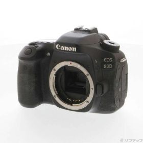 ソフマップ 〔中古品〕 EOS 80D ボディ ブラック【262】