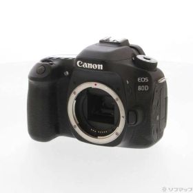 ソフマップ 〔中古品〕 EOS 80D ボディ ブラック【262】