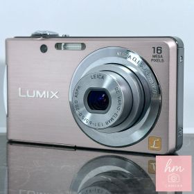 【美品】Panasonic LUMIX DMC-FH5 ピンクゴールド 1610万画素 光学4倍ズーム 広角28mm LEICA DC VARIO-ELMAR おまかせiA コンパクトデジタルカメラ パナソニック ルミックス