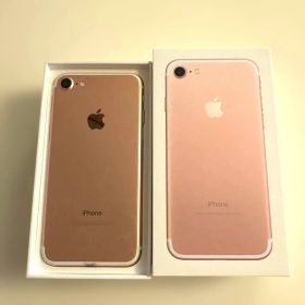 【美品】Apple iPhone 7 128GB ローズゴールド 本体 箱付き