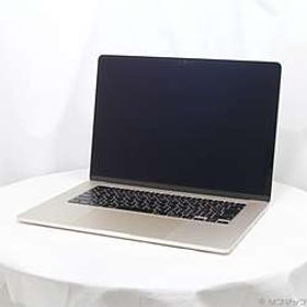 〔中古品〕 MacBook Air 15.3-inch Mid-2023 MQKV3J／A Apple M2 8コアCPU_10コアGPU 8GB SSD512GB スターライト 〔26.3 Tahoe〕 ［グラフィック：オンボード／JISキーボード］〔中古品〕 MacBook Air 15.3-inch Mid-2023 MQKV3J／A Apple M2 8コアCPU_10コアGPU 8GB SSD512GB スターライト 〔26.3 Tahoe〕 ［グラフィック：オンボード／JISキーボード］
