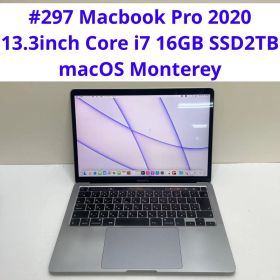 Macbook Pro 2020 13.3inch i7 16GB SSD2TB