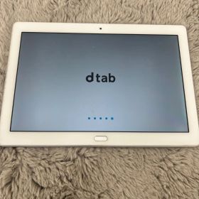 docomo dtab d-01K シルバー 10.1インチ タブレット 動作確認済み
