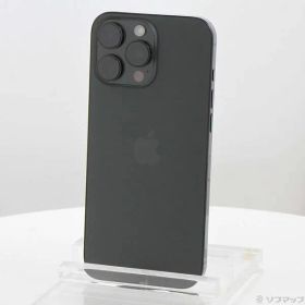 ソフマップ 〔中古品〕 iPhone16 Pro Max 256GB ブラックチタニウム MYWG3J／A SIMフリー【276】