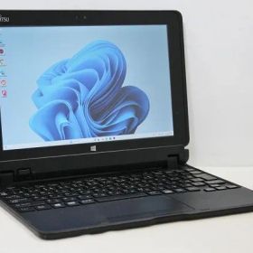 ノートパソコン 中古 2in1PC Windows11 WPS office搭載 富士通 Arrows Tab Q506 ATOM 8550 メモリ4GB eMMC64GB