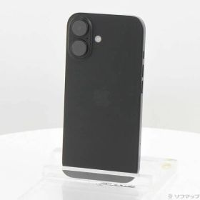 ソフマップ 〔中古品〕 iPhone16 512GB ブラック MYE23J／A SIMフリー【344】