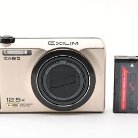 【返品保証】並品｜カシオ CASIO EX-ZR300 ゴールド #C260813-21