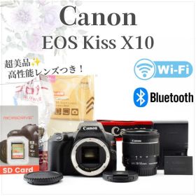 超美品✨キヤノン EOS KissX10✨高性能 STMレンズセット✨一眼レフ