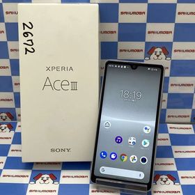 即日発送可Xperia Ace III 64GB グレー SOG08 AU版SIMフリー 極美品