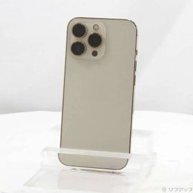 ソフマップ 〔中古品〕 iPhone13 Pro 128GB ゴールド MLUH3J／A SIMフリー【295】