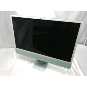 【中古】Apple iMac 24インチ 4.5K Retinaディスプレイ M1(CPU:8C/GPU:8C) 8GB/256GB グリーン MGPH3J/A (M1・2021)【ECセンター】保証期間１ヶ月【ランクB】