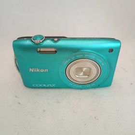 8603 【動作確認済】Nikon COOLPIX S3300 コンパクトデジタルカメラ ブルー