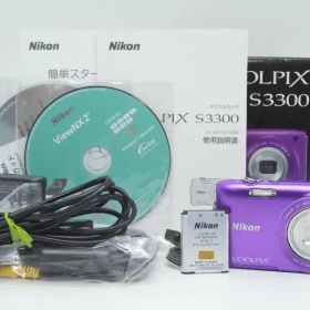 【G3003】 Nikon COOLPIX S3300 ニコン クールピクス