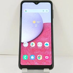 Galaxy A23 5G SCG18 au ブラック 送料無料 本体 c21838 【中古】
