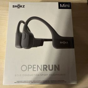 SHOKZ OPENRUN Mini 骨伝導イヤホン ブラック