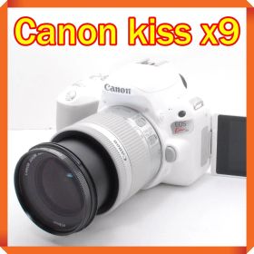 ✨ Canon EOS kiss x9 ホワイト 一眼レフ スマホ転送 白