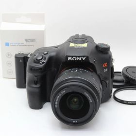 A (美品) SONY ソニー α57 SLT-A57 18-55mm レンズキット シャッター回数767 初期不良返品無料 8-20