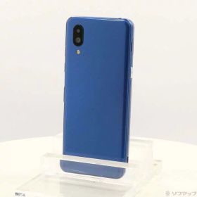 【中古】SHARP(シャープ) シンプルスマホ6 64GB インディゴブルー SHSHZ2 Softbank SIMフリー 【269-ud】