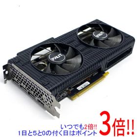 【中古】PALIT GeForce RTX 3060 Ti Dual 8GB NE6306T019P2-190AD PCIExp 8GB