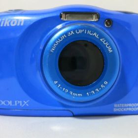 Nikon デジタルカメラ COOLPIX S33 ブルー ／バッテリーなし