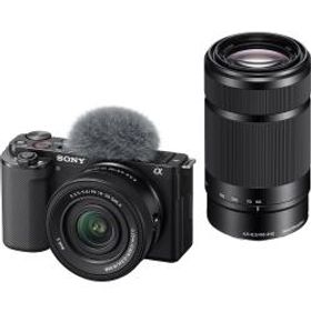 ソニー VLOGCAM ZV-E10 ダブルズームレンズキット ブラック [ZV-E10X B]