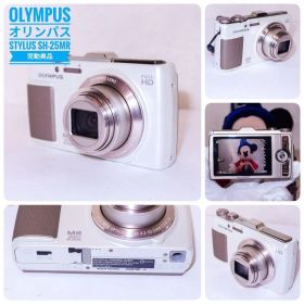 完動美品 オリンパス OLYMPUS STYLUS SH-25MR ホワイト