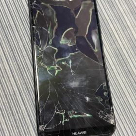 HUAWEI P20 lite ANE-LX2J 32GB ブラック 画面割れ