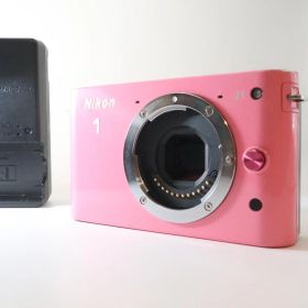 【良品・希少カラー】Nikon1 J1 ピンク ミラーレス
