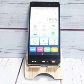 Y!mobile 京セラ かんたんスマホ 705KC ライトブルー 本体 白ロム [訳あり] SIMロック解除済み SIMフリー 455645