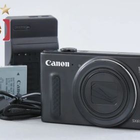 【中古】Canon キヤノン PowerShot SX610 HS ブラック コンパクトデジタルカメラ
