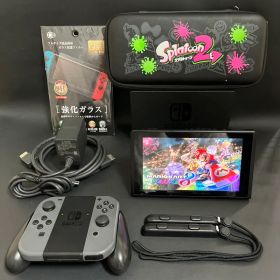 【✨極美品✨画面キズなし】Nintendo Switch 本体 グレー