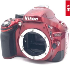【中古】 【良品】 ニコン D5200 ボディ レッド