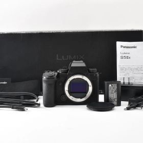 ■319ショットのほぼ新品■ PANASONIC パナソニック LUMIX S5M2X DC-S5M2X ブラック #D295