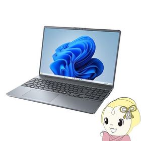 富士通 ノートPC FMV Note P FMVP75L1HA/16型/WUXGA/Ryzen 7/16GB/512GB/Windows 11 Home/Office OP付/ストームグレー
