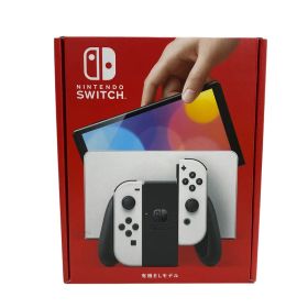 【中古美品】 【ゲーム】Nintendo Switch (有機ELモデル) Joy-Con(L)/(R) ホワイト HEG-S-KAAAA(JPN) 任天堂 ニンテンドースイッチ 本体 【034-260905-cs-20-izu】