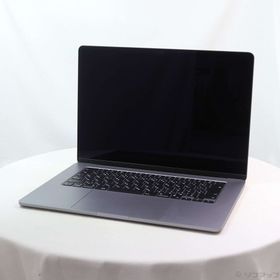 (中古)Apple MacBook Air 15.3-inch Mid-2023 MQKQ3J/A Apple M2 8コアCPU_10コアGPU 8GB SSD512GB スペースグレイ (26.3 Tahoe)(258-ud)