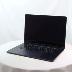 (中古)Apple MacBook Air 15.3-inch Mid-2023 MQKX3J/A Apple M2 8コアCPU_10コアGPU 8GB SSD512GB ミッドナイト (26.3 Tahoe)(258-ud)