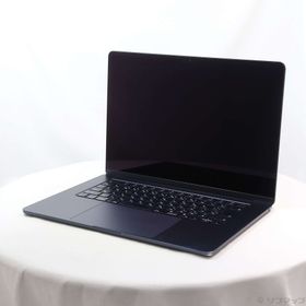 (中古)Apple MacBook Air 15.3-inch Mid-2023 MQKX3J/A Apple M2 8コアCPU_10コアGPU 8GB SSD512GB ミッドナイト (26.3 Tahoe)(344-ud)
