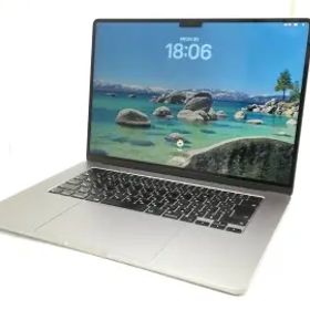 【中古】Apple MacBook Air 15インチ M2(CPU:8C/GPU:10C) 8GB/256GB スペースグレイ MQKP3J/A (M2,2023)【静岡】保証期間１ヶ月【ランク