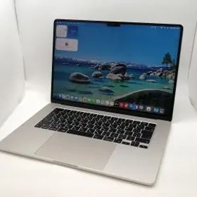 【中古】Apple MacBook Air 15インチ M2(CPU:8C/GPU:10C) 8GB/256GB スターライト MQKU3J/A (M2,2023)【三宮センター】保証期間１ヶ月【