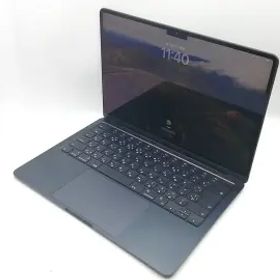 【中古】Apple MacBook Air 13インチ M2(CPU:8C/GPU:10C) 8GB/512GB ミッドナイト MLY43J/A (M2,2022)【熊本】保証期間１ヶ月【ランクA