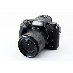 Canon EOS M5 レンズセット ブラック 美品 動作確認済み 1ヶ月保証付 小型軽量 ミラーレス