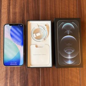 iPhone 12 Pro Maxシルバー 256GB 箱・未使用純正ケーブル付