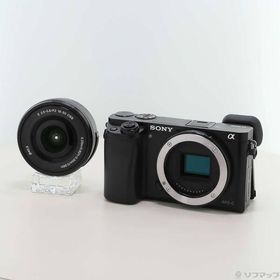 〔中古〕SONY(ソニー) α6000 パワーズームレンズキット ブラック ILCE-6000L〔368-ud〕