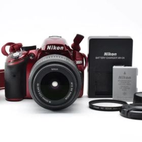 Nikon ニコン D3200 レッド レンズキット デジタル一眼カメラ