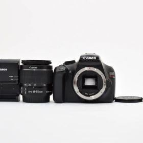 ★美品★ Canon EOS Kiss X50 + ZOOM EF-S 18-55mm f3.5-5.6 IS Ⅱデジタル一眼 レンズセット #768626_15_11L