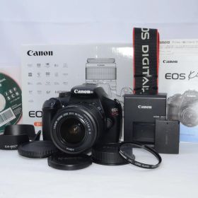 Canon EOS Kiss X50 EF-S18-55mm IS II レンズキット 黒 元箱・保証書・フィルター 動作確認済み