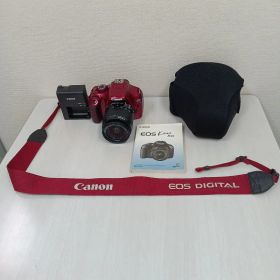 Canon EOS Kiss X50 赤色 デジタルカメラ