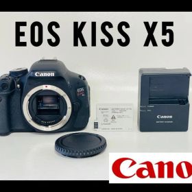 【美品/ショット極少】Canon EOS KISS X5 ボディ 動作確認済み