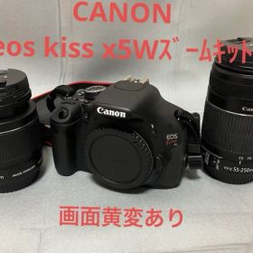 【訳あり美品】Canon EOS Kiss X5 ダブルズームキット 本体
